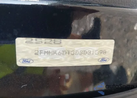 2013 Ford Flex Limited из США, поврежденный, VIN 2FMHK6DT3DBD31398